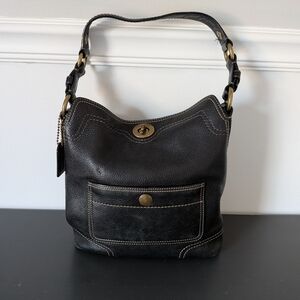 Coach Chelsea Pebbled Leather Hobo 10947